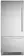 Встраиваемый холодильник Bertazzoni REF90PIXL