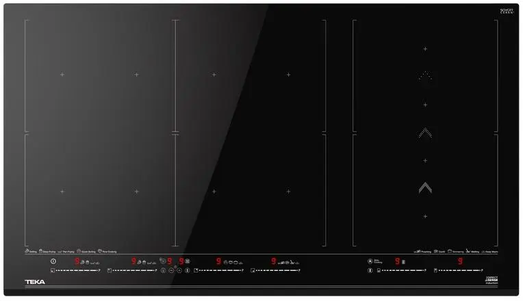 Индукционная стеклокерамич. панель Teka IZF 99700 MST BLACK фото 2