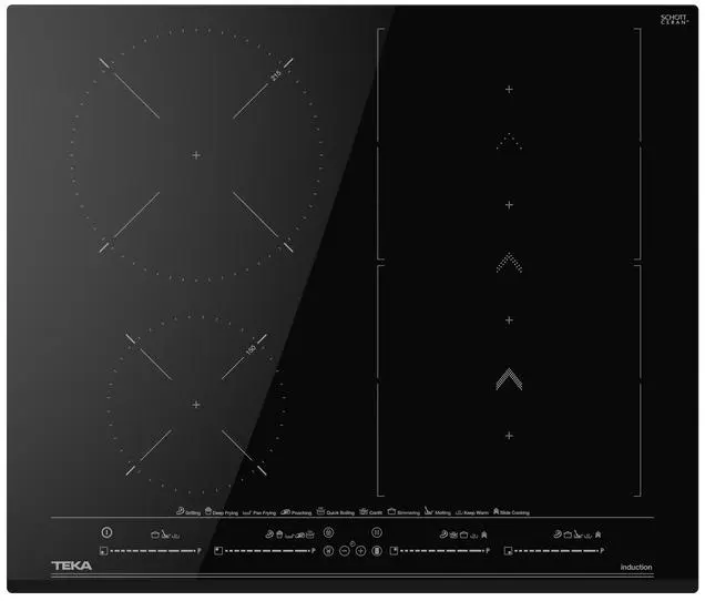 Индукционная стеклокерамич. панель Teka IZS 66800 MST BLACK фото 1