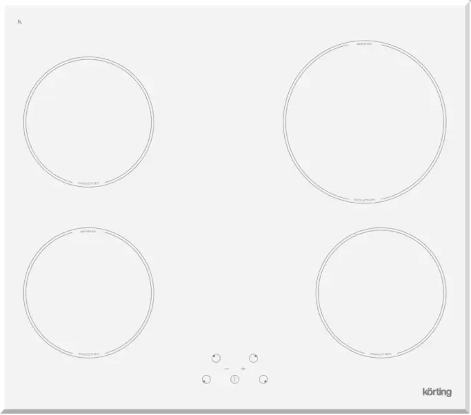 Варочная панель Korting HI 64021 BW