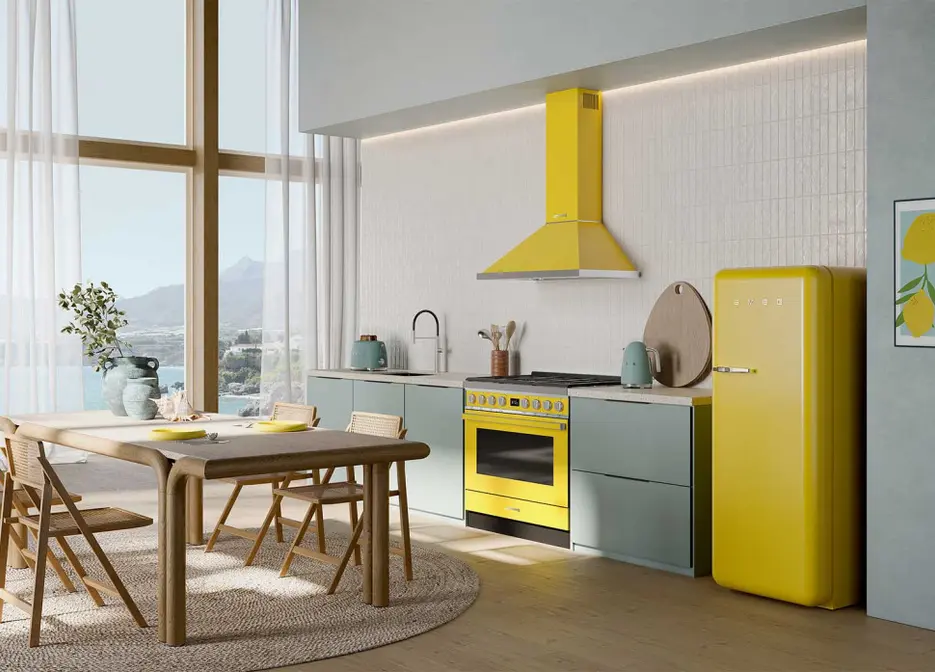 Холодильник SMEG FAB28RYW6 фото 7