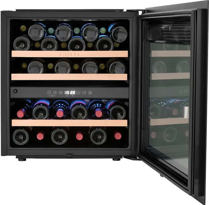 Винный шкаф ZÜGEL ZCWI360DB фото 2 Винный шкаф ZÜGEL ZCWI360DB фото 2