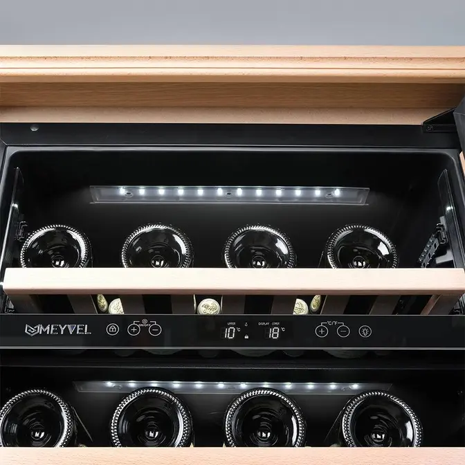 Винный холодильник Meyvel MV46PRO-KBT2 (Натуральный бук) фото 9 Винный холодильник Meyvel MV46PRO-KBT2 (Натуральный бук) фото 9