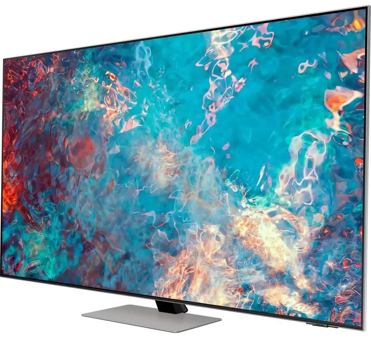 Телевизор Samsung  75" (191 см) 2021 черная передняя панель с серебристым основанием Samsung QE75QN85AAUXRU фото 2