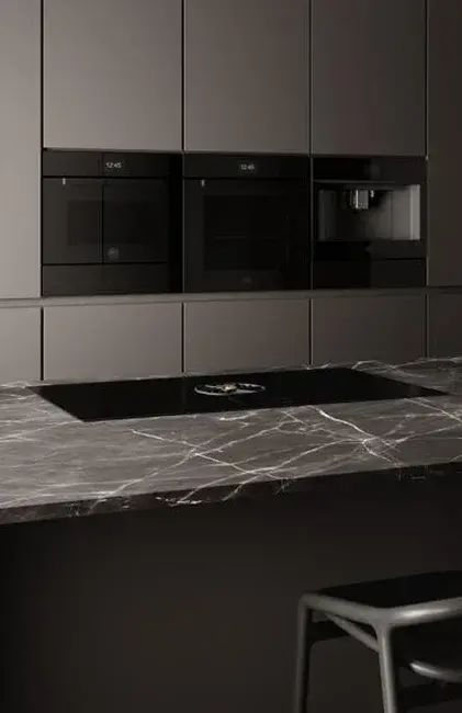 Компактный дух.шкаф с СВЧ Bertazzoni FMOD4077MTB1 Чёрное стекло фото 6 Компактный дух.шкаф с СВЧ Bertazzoni FMOD4077MTB1 Чёрное стекло фото 6