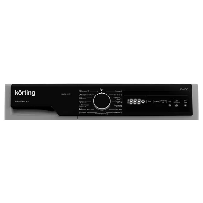Стиральная машина с паром Korting KWM 58LS1297 S фото 3