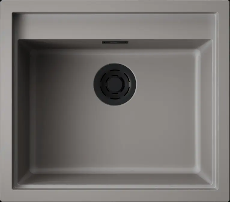 Кухонная мойка OMOIKIRI Sintesi 57-GR Artceramic/Leningrad grey фото 1