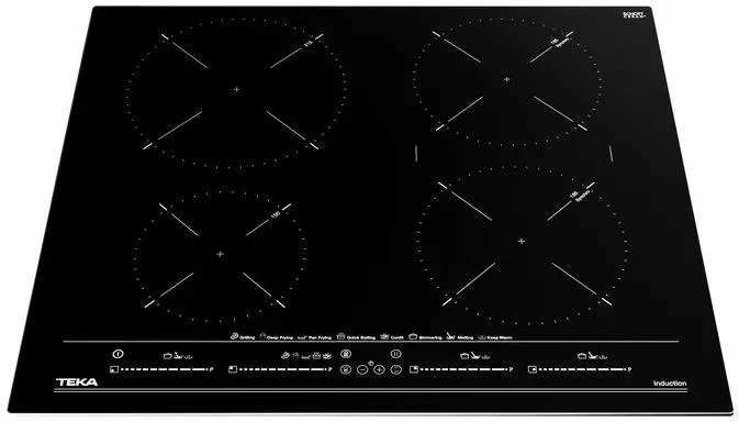 Индукционная стеклокерамич. панель Teka ITC 64630 MST BLACK фото 3