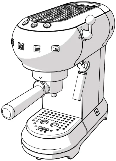 Кофеварка Smeg ECF01PGEU фото 4