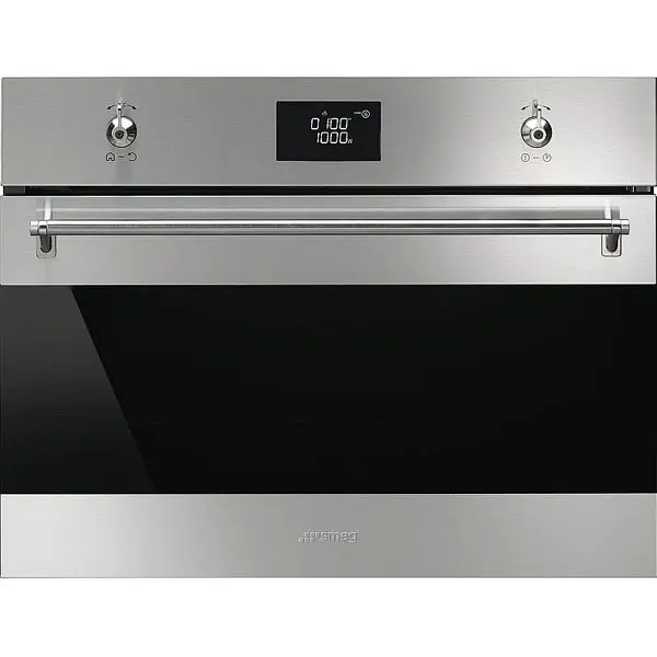Встраиваемая микроволновая печь Smeg SF4390MX фото 1