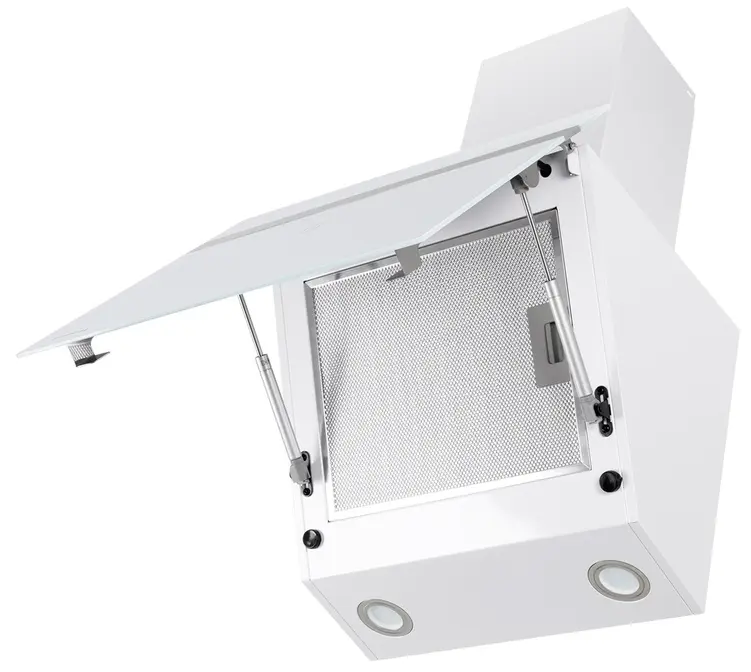 Вытяжка Maunfeld MEDWAY 50 Glass White/Stripe Inox фото 7