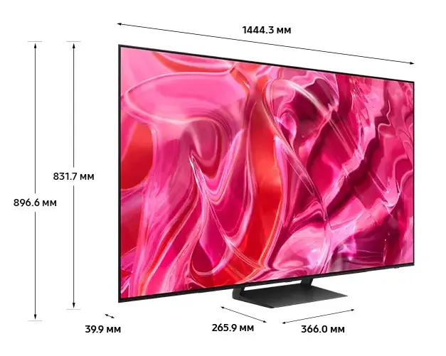 Телевизор Samsung  65" (165 см) 2023 черный Samsung QE65S90CAU фото 6
