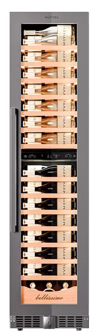Винный холодильник Meyvel MV106-KST2 (Slim) фото 4