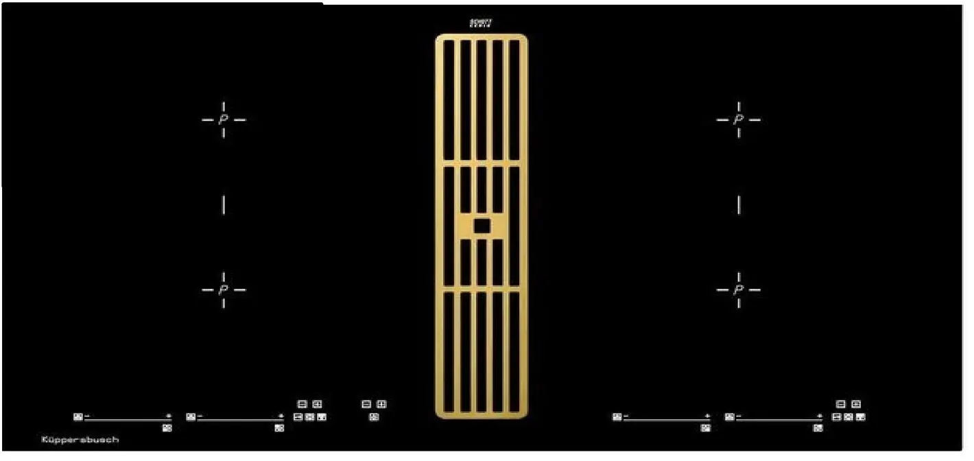 Индукционная стеклокерамич. панель Kuppersbusch KMI 9800.0 SR Gold фото 1