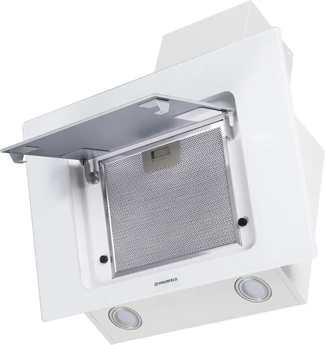 Вытяжка Maunfeld YORK PUSH 60 Glass White фото 3