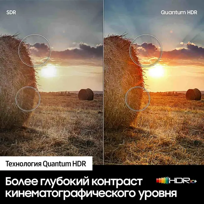 Телевизор Samsung  75" (191 см) 2021 черный Samsung QE75Q60ABU фото 8