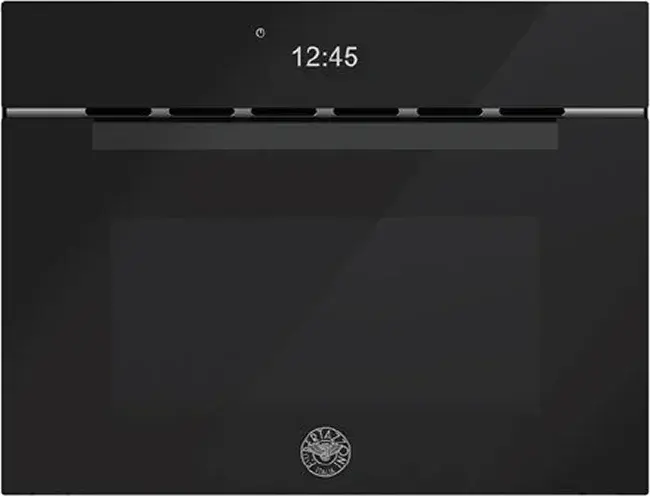 Компактный дух.шкаф с СВЧ Bertazzoni FMOD4077MTB1 Чёрное стекло фото 1 Компактный дух.шкаф с СВЧ Bertazzoni FMOD4077MTB1 Чёрное стекло фото 1