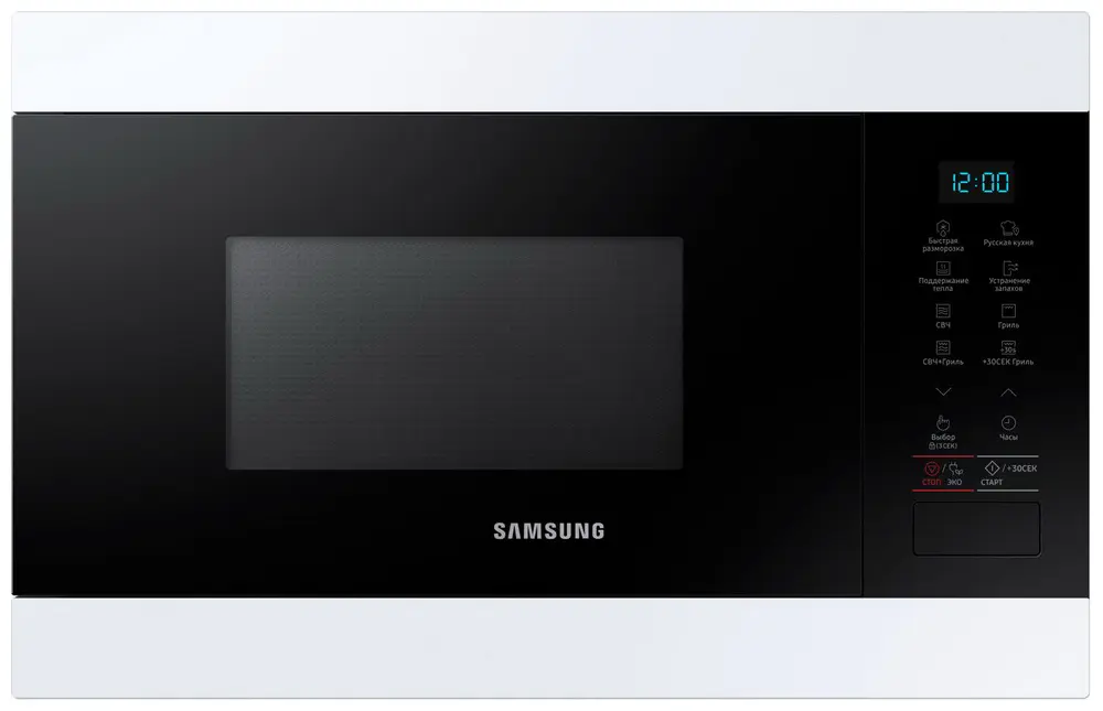 Встраиваемая микроволновая печь Samsung MG 22 M 8054 AW