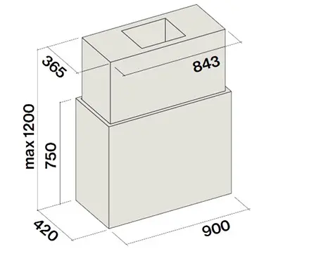 Вытяжка Falmec LAGUNA IS STEEL 90 WHITE фото 4 Вытяжка Falmec LAGUNA IS STEEL 90 WHITE фото 4