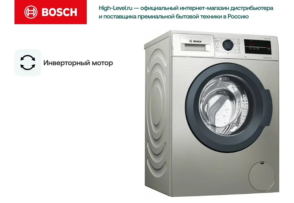 Стиральная машина Bosch WAJ2017SME фото 4