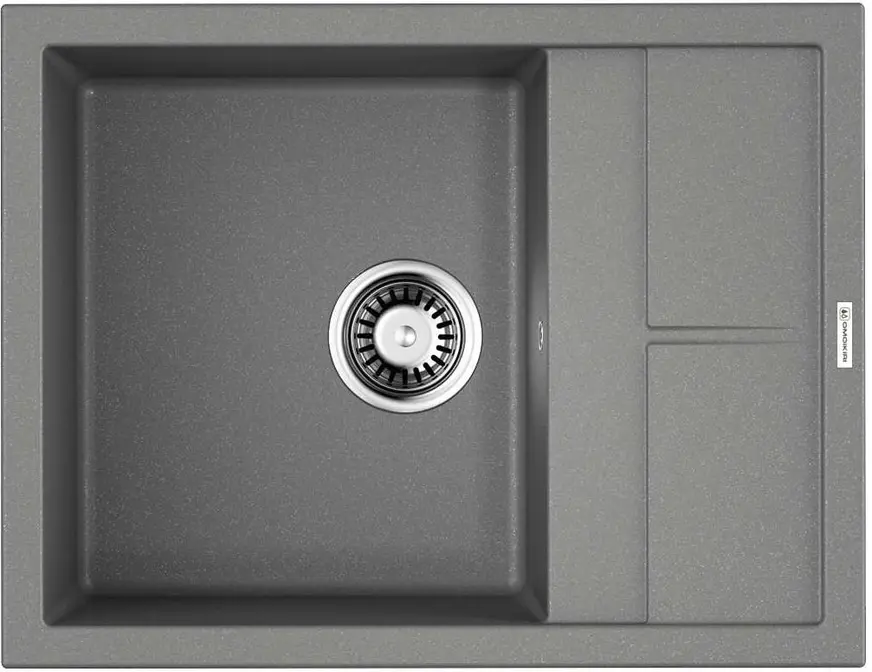Кухонная мойка OMOIKIRI Sumi 65-GR Tetogranit/leningrad grey фото 1