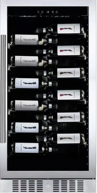 Винный холодильник Dunavox DX-70.258SS фото 1