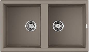 Мойка Omoikiri Tedori 86-2-SA Tetogranit/бежевый