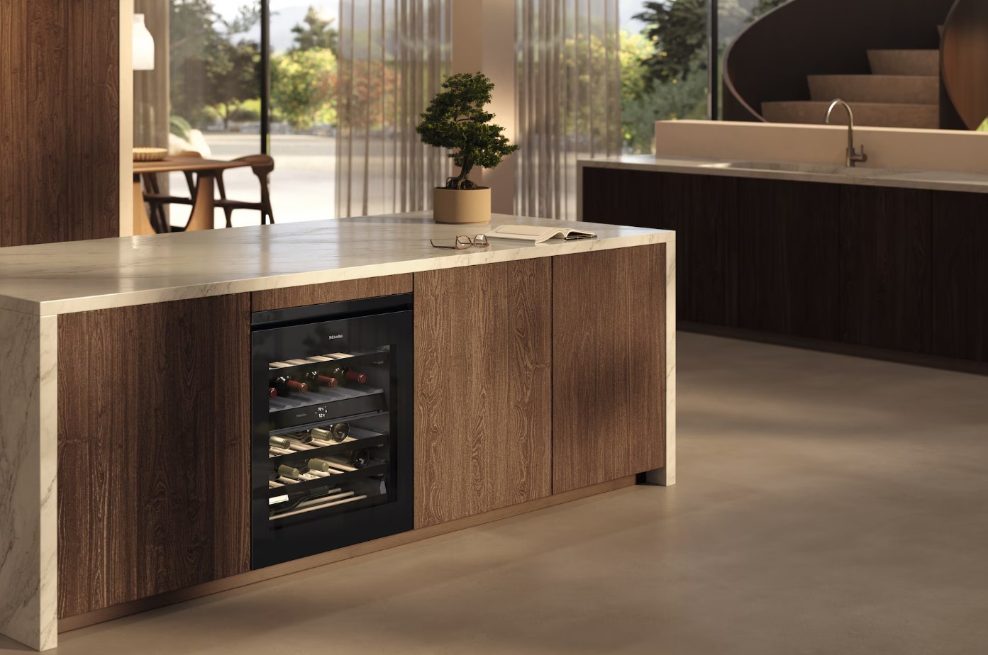Miele KWTUS 7074 F — винный шкаф двухзонный — фото 3