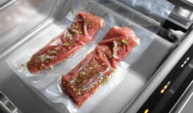 Подготовка для приготовления в режиме Sous-vide