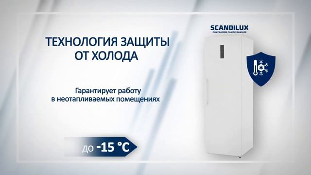 Обзор морозильника Scandilux FN 711 E12 W