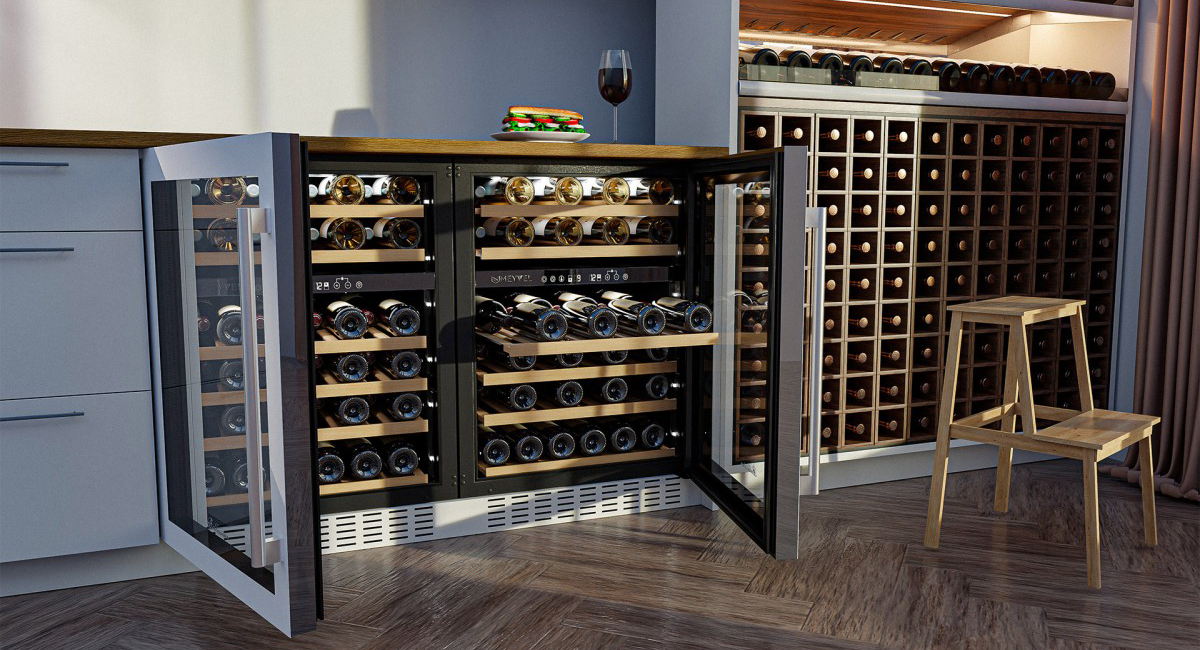 Зачем нужна двухзонная модель винного шкафа?