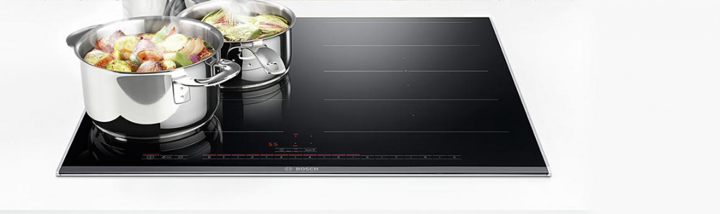 Встраиваемые индукционные варочные поверхности Бош