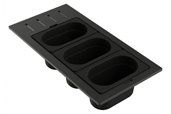 Контейнер Omoikiri DC-02-3-GB графит