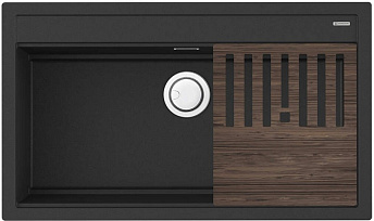 Мойка Omoikiri Kitagawa 86-LB-GB Artceramic/графит(арт.4993794)