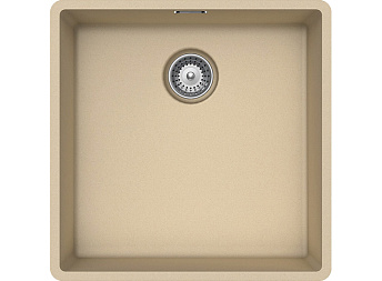 Мойка SCHOCK  Brooklyn 50  Cristalite 456х456 (подстольный монтаж) лунный камень