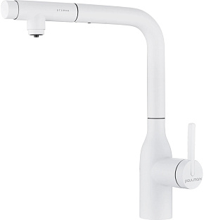 Смеситель Paulmark VIPER Vi213105-WH белый матовый