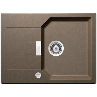 Мойка SCHOCK Manhattan 45 D Cristalite клап.автомат альпака Мойка SCHOCK Manhattan 45 D Cristalite клап.автомат альпака