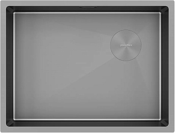 Мойка Paulmark NEXT-SKEW 58 UNI PM885844-MG матовый серый