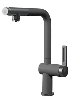 Смеситель GRANULA 8169, АЛЮМИНИУМ