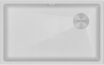 Мойка Paulmark LUMI 74UNI-SKEW LU74SK-WH белый