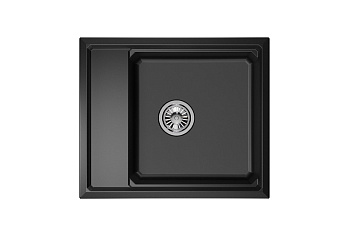 Мойка GRANULA Kitchen Space 6004, ШВАРЦ