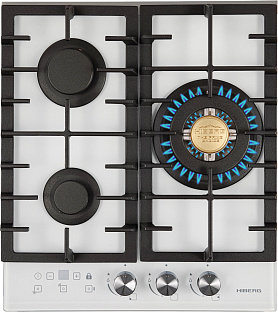 Газовая варочная панель HIBERG VM 4535 W Газовая варочная панель HIBERG VM 4535 W