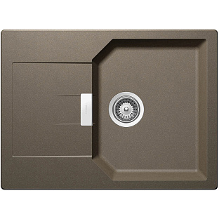 Мойка SCHOCK  Manhattan 45 D Cristalite корз.клапан альпака