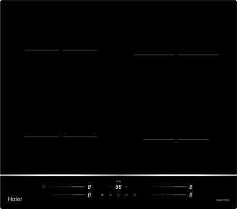 Индукционная стеклокерамич. панель HAIER HHY-Y64WSLB