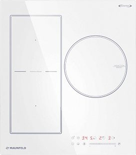 Индукционная стеклокерамич. панель MAUNFELD CVI453SBWH Inverter