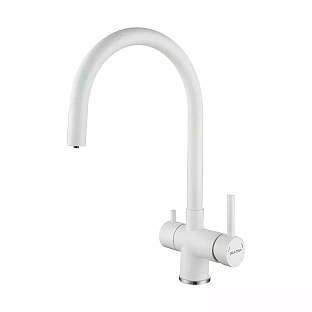 Смеситель Paulmark HELLER He213218-WH белый матовый