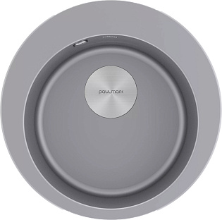 Мойка Paulmark GELEGEN 50 PM404800-GRM серый металлик