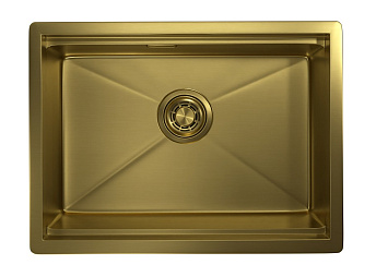 Мойка GRANULA Kitchen Space 6045U, ЗОЛОТО САТИН
