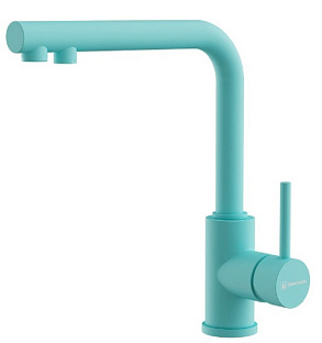 Смеситель Omoikiri Nakagawa 2 Plus-AZ латунь/Azur blue