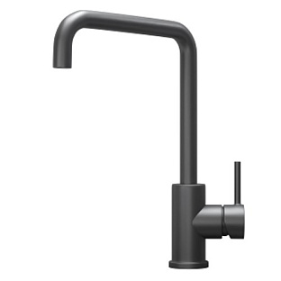 Смеситель GRANULA Kitchen Space 7110, ГРАФИТ МАТОВЫЙ